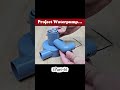 DIY Powerful Portable Water Pump 🔋 | PVC Project (Part-6) #shorts