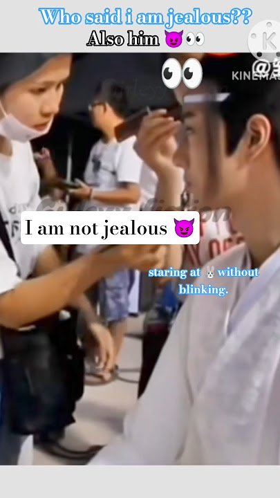 Yibo is not jealous 😂😈 #wangxian #bts #yizhan #theuntamed #blshorts #bl #wangyibo #weiying #yizhan