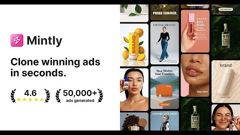 How I Make High-Converting Ads in 60 Seconds - Mintly Demo
