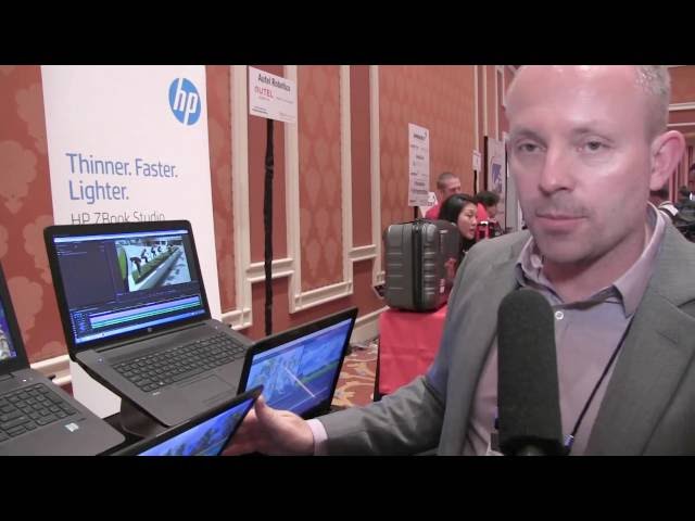 Comparing HP zBook 15 and zBook 17 mobile workstation- Josh Peterson at NAB (08)