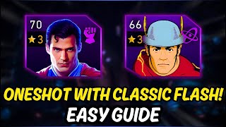 How To Play DCU Superman With Classic Flash