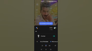 Flash turn on by using voice command on GOOGLE ASSISTANT 😲 #Lumos #Android_Tricks #Mobile #Android