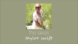 taylor swift - the lakes (slowed & reverb)