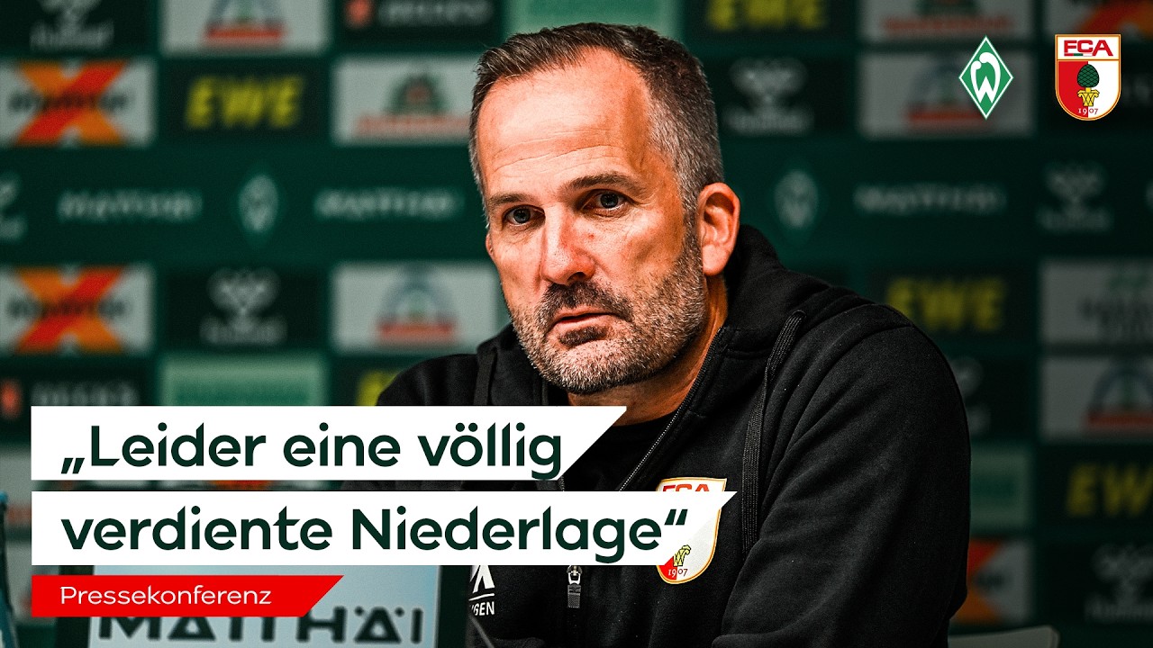 „Leider eine völlig verdiente Niederlage“ | Pressekonferenz nach Bremen