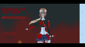 test animation of kurota no sutoka main menu (short video)