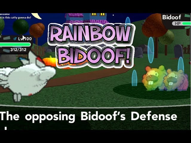 Catching Rainbow bidoof Pokemon Brick Bronze - Free stories