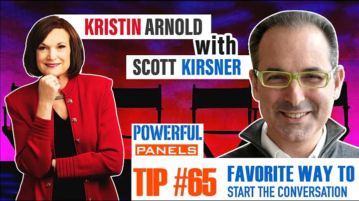 Powerful Panel Discussion Tip - Scott Kirsner: #65 Favorite Technique To Get The Conversation Moving