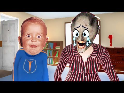 Büyükanne Granny ve Bebek Kapışıyor 👵 Granny Simulator