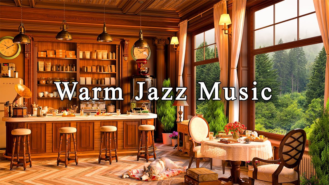 ⁣Soft Jazz Music for Work, Unwind ☕ Cozy Coffee Shop Ambience ~ Relaxing Jazz Instrumental Music