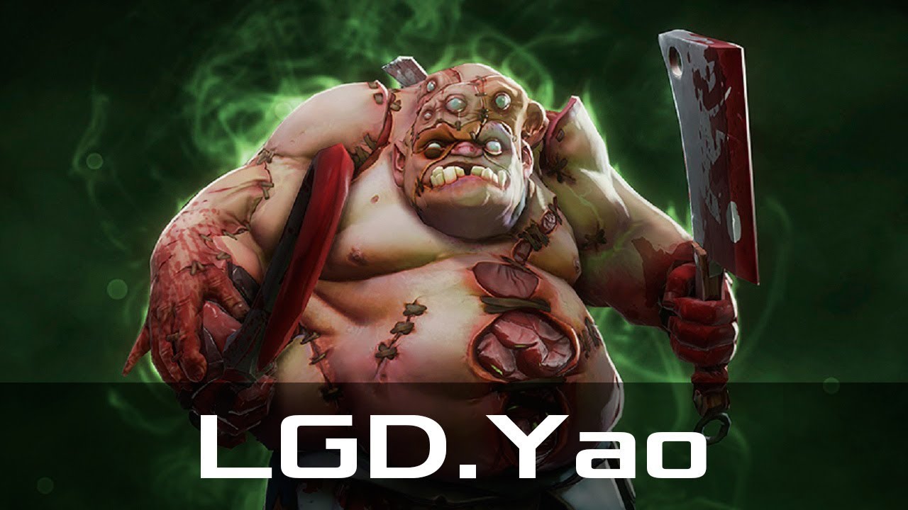 LGD.Yao — Pudge, Roaming (Dec 30, 2017) | Dota 2 patch 7.07 gameplay