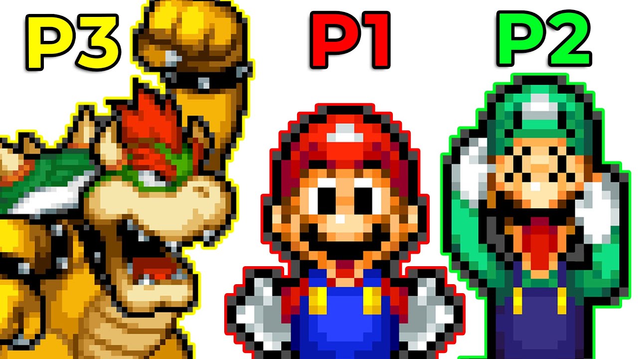 Mario and Luigi Multiplayer Co-op (Bowser's Inside Story) - YouTube