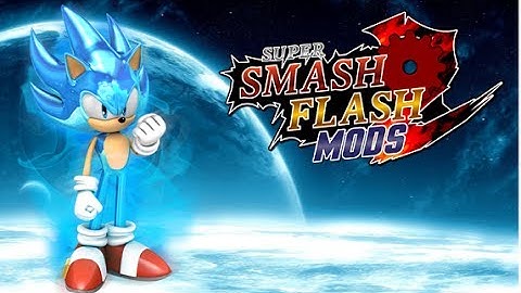 Link Post: Super Sonic Blue(with aura) SSF2 MOD