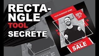 Rectangle Tool Secrete - Coreldraw Tutorial - Ahsan Sabri