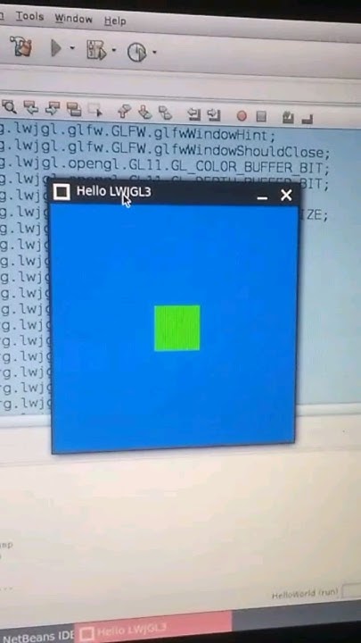 My First Java Game Development Program. Light Weight Java Game Library ...