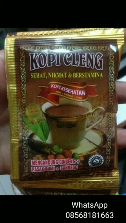 Kopi Cleng Sehat, Natural & Berstamina | WhatsApp 08568181663