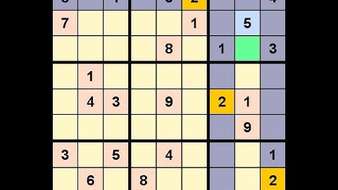 How to Solve Globe and Mail Sudoku Five Star January 7, 2023