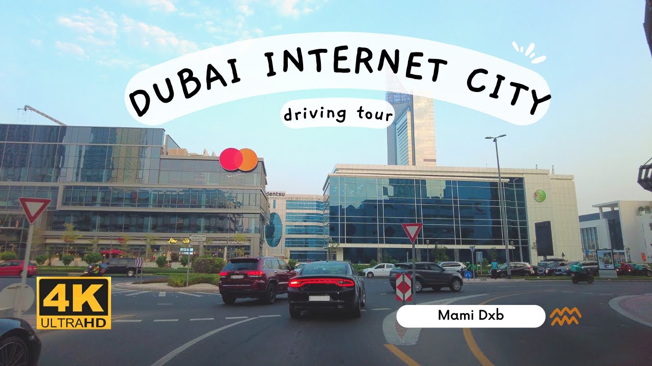 Dubai 4K Dubai City Driving Tour A vibrant tech and