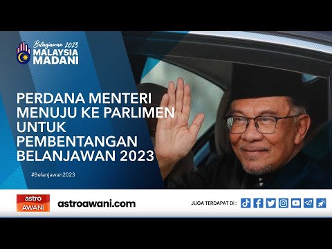 [LANGSUNG] Perdana Menteri bertolak ke Parlimen untuk bentang #Belanjawan2023 | 24 Februari 2023