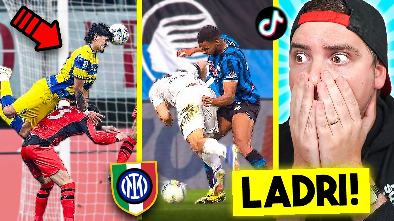 FURTI CLAMOROSI A NAPOLI E MILAN - INTER HA VINTO LO SCUDETTO! - REAZIONE ai TIKTOK sul CALCIO