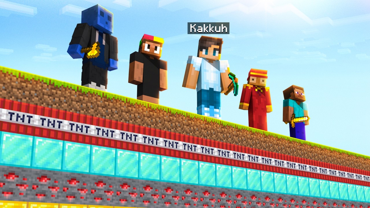 Selvisin KERROSTETUSTA Minecraftista?!