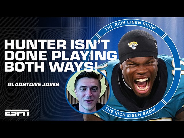 Video: Travis Hunter's DONE playing WR & CB? James Gladstone says ABSOLUTELY NOT! 👀 | The Rich Eisen Show