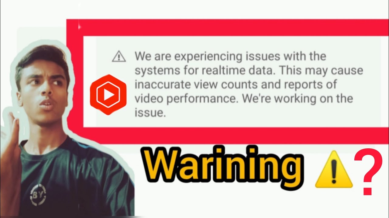 We are experiencing issues with the realitime data big problem #viral # ...