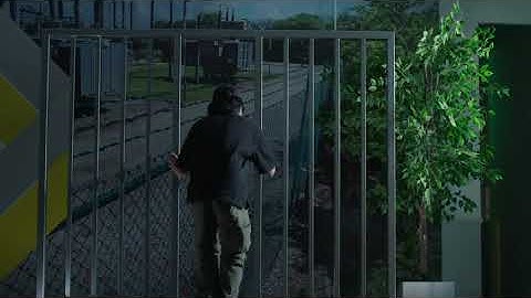 Intrusion protection solution with AXIS Perimeter Defender analytics and Axis network cameras