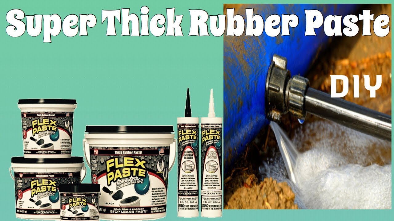 Flex Paste & Flex Seal Rubberized Sealant Review & Unboxing
