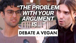 Harvard student shocks vegan with disturbing moral argument