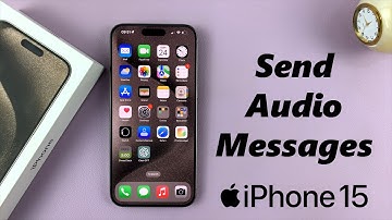 How To Send Audio Messages With Your iPhone 15 & iPhone 15 Pro