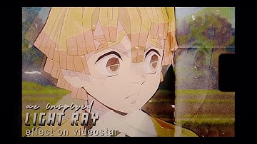 AE inspired light rays on VIDEOSTAR