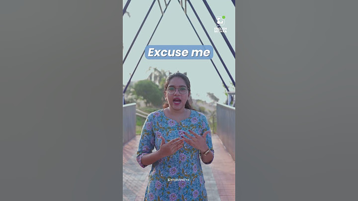 When and How to use Excuse me? #englishmithra