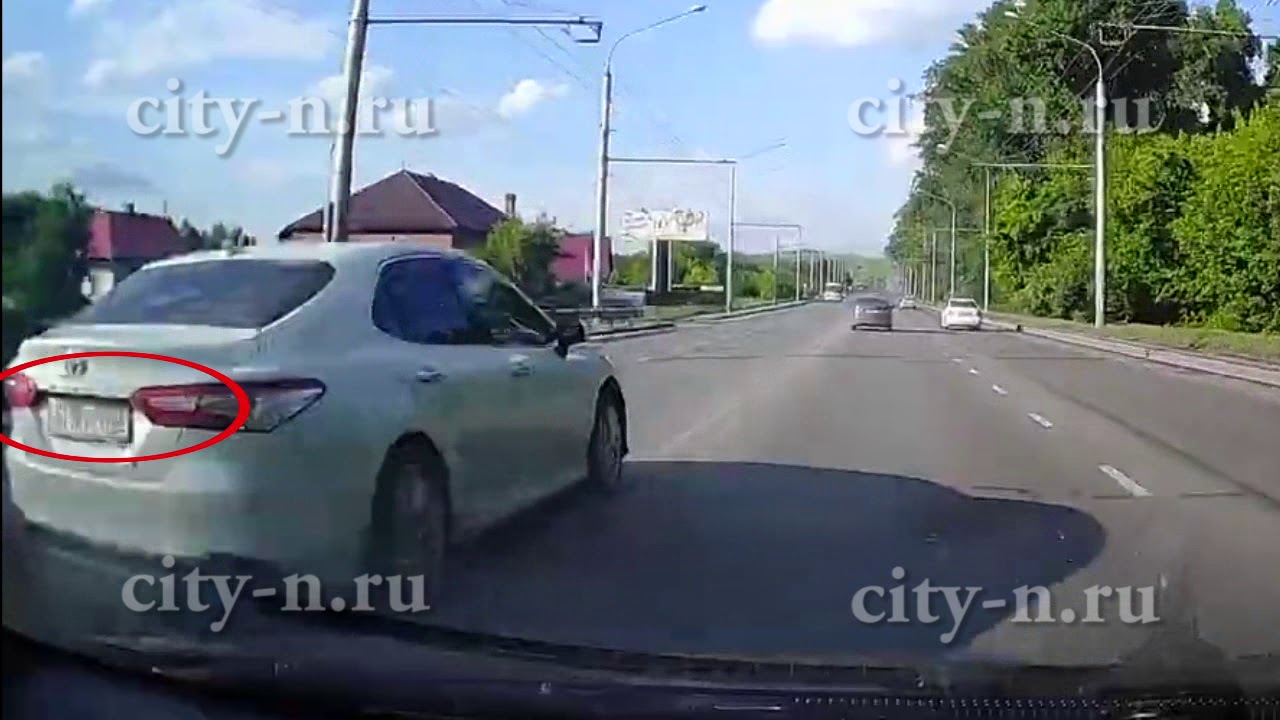 Обгон нескольких авто