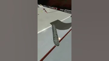 Tail slide to 360 double flip to tail slide over a quarter