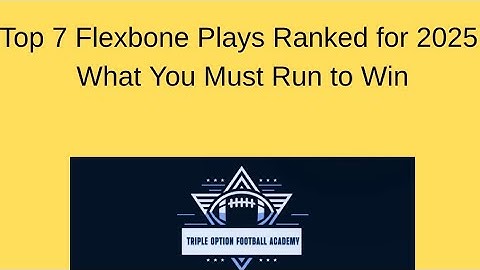 Top 7 Flexbone Plays Ranked for 2025: What You Must Run to Win