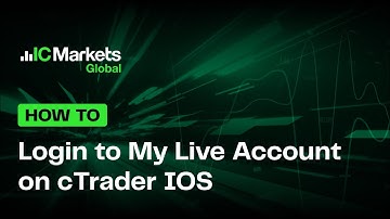 How to Login cTrader IOS with IC Markets Global