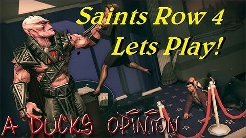 Saints Row 4 Lets Play Part 5: My First Powers Are AWESOME!