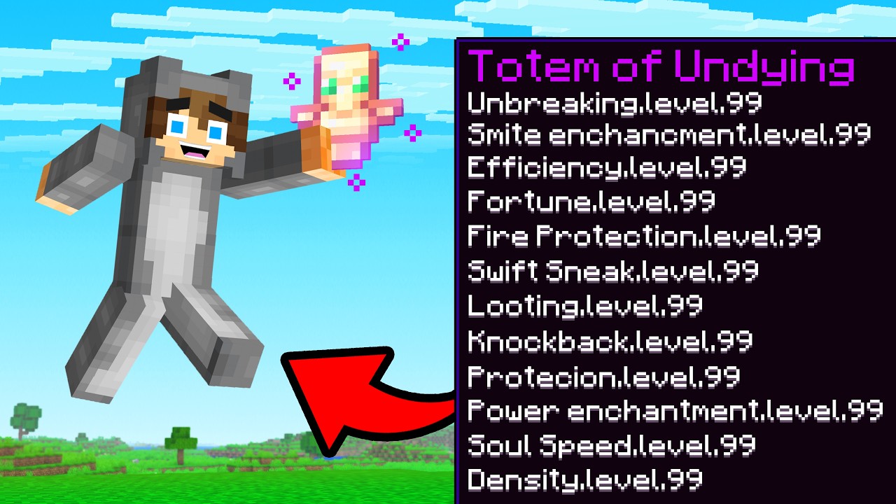 Minecraft, But Jumping Enchants Things...