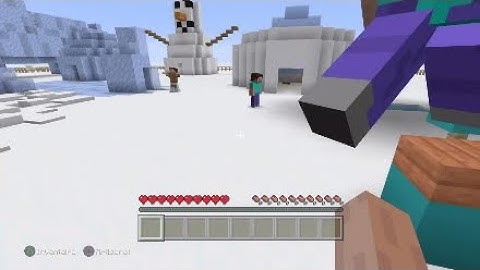 CACHE-CACHE MAP NEIGE | Cache-cache Minecraft.