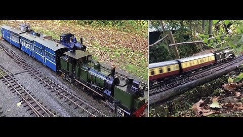 Brambleton Model Railway club O Gauge and WHAGS West Herts Area Group Saturday steamup 30 Oct 2021