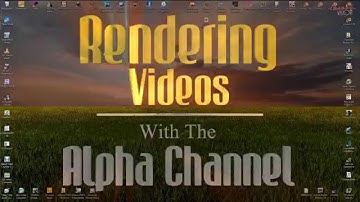 Blender - Rendering Videos With Alpha Transparency