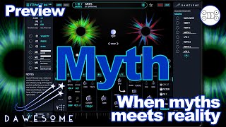 Myth - Dawesome | A complete synth for deep and sensitive sound design | Audio Plugin Preview screenshot 1