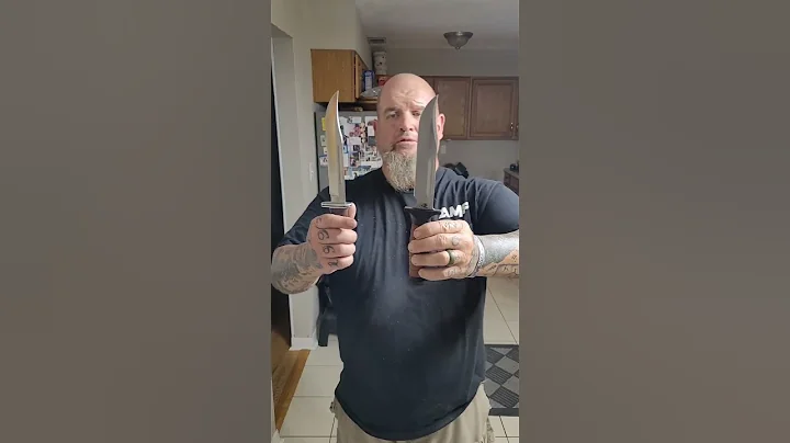 BUCK VS KABAR VS KABAR? #knife #edc #americanmade #shorts