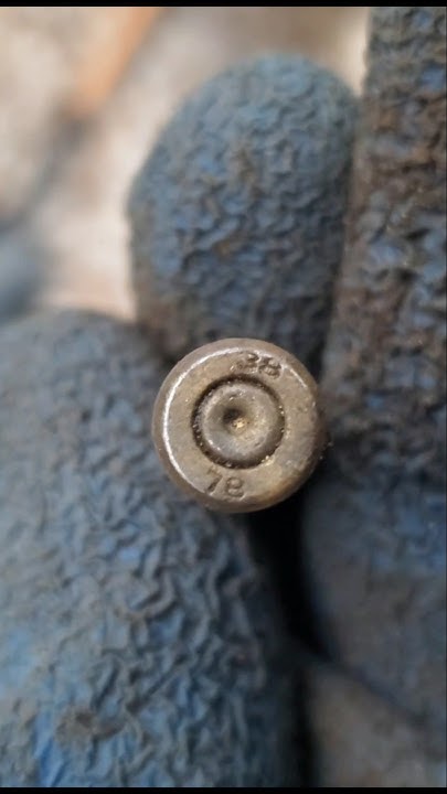 Гильза от нагана. #metaldetecting #history #metaldetector #коп - YouTube
