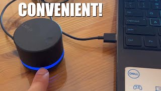 Total aluminium Kontrovers USB Volume Control Knob-eMeet USB Multimedia Controller Knob - YouTube