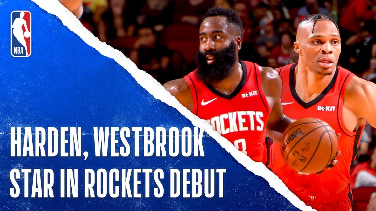 James Harden And Russell Westbrook Stuff The Stat Sheet Youtube