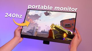 You NEED to Have This Portable 240Hz Gaming Monitor!