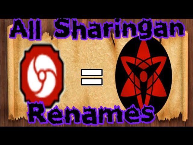 ▷ Melhor Sharingan Shindo Life 2023 ❤️ DONTRUKO