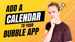 Add a calendar to a Bubble.io app | Bubble.io Tutorials | Planetnocode.com screenshot 5