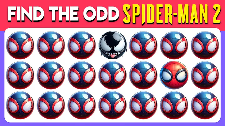 Find the ODD One Out - Marvel's Spider-Man 2 Game Edition 2024 🕷🕸 | Easy, Medium, Hard levels